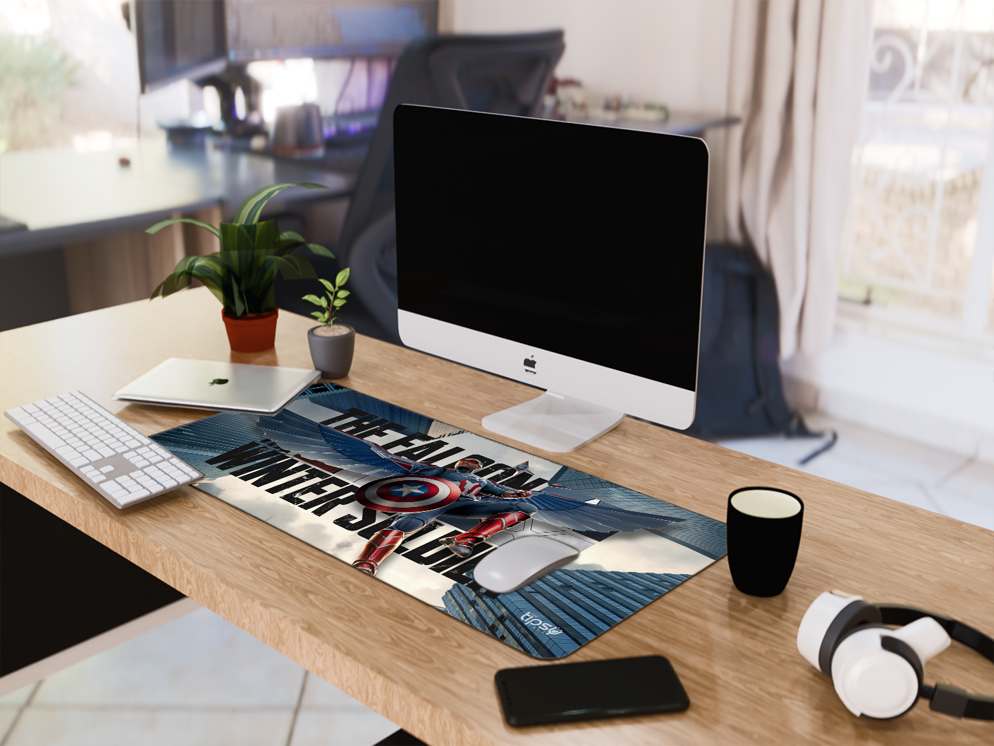 "The Falcon: The Marvel Edition" Gaming Mousepad Elevate Your Gaming Experience