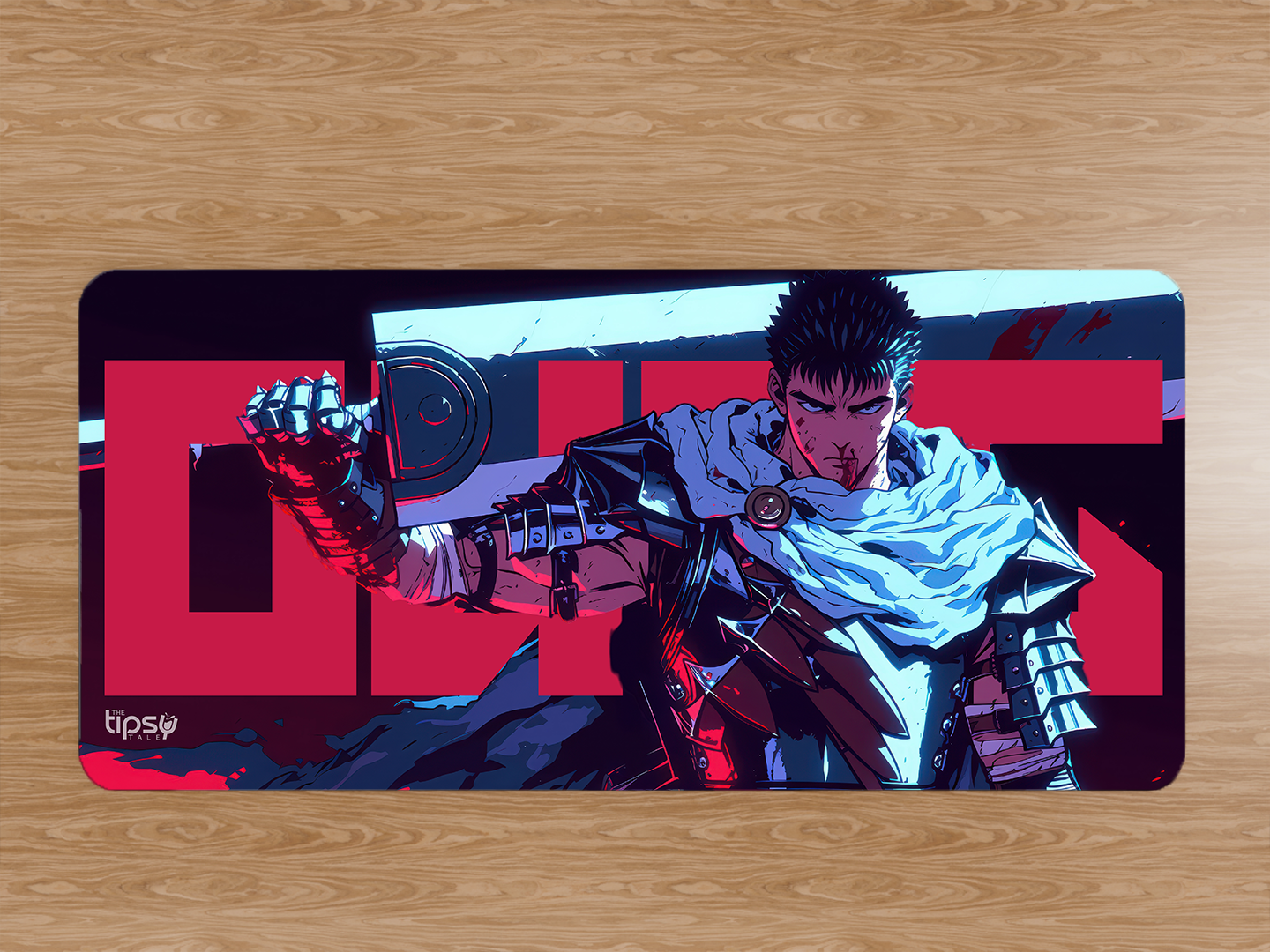 "Guts A Berserk" Gaming Mousepad Elevate Your Gaming Experience