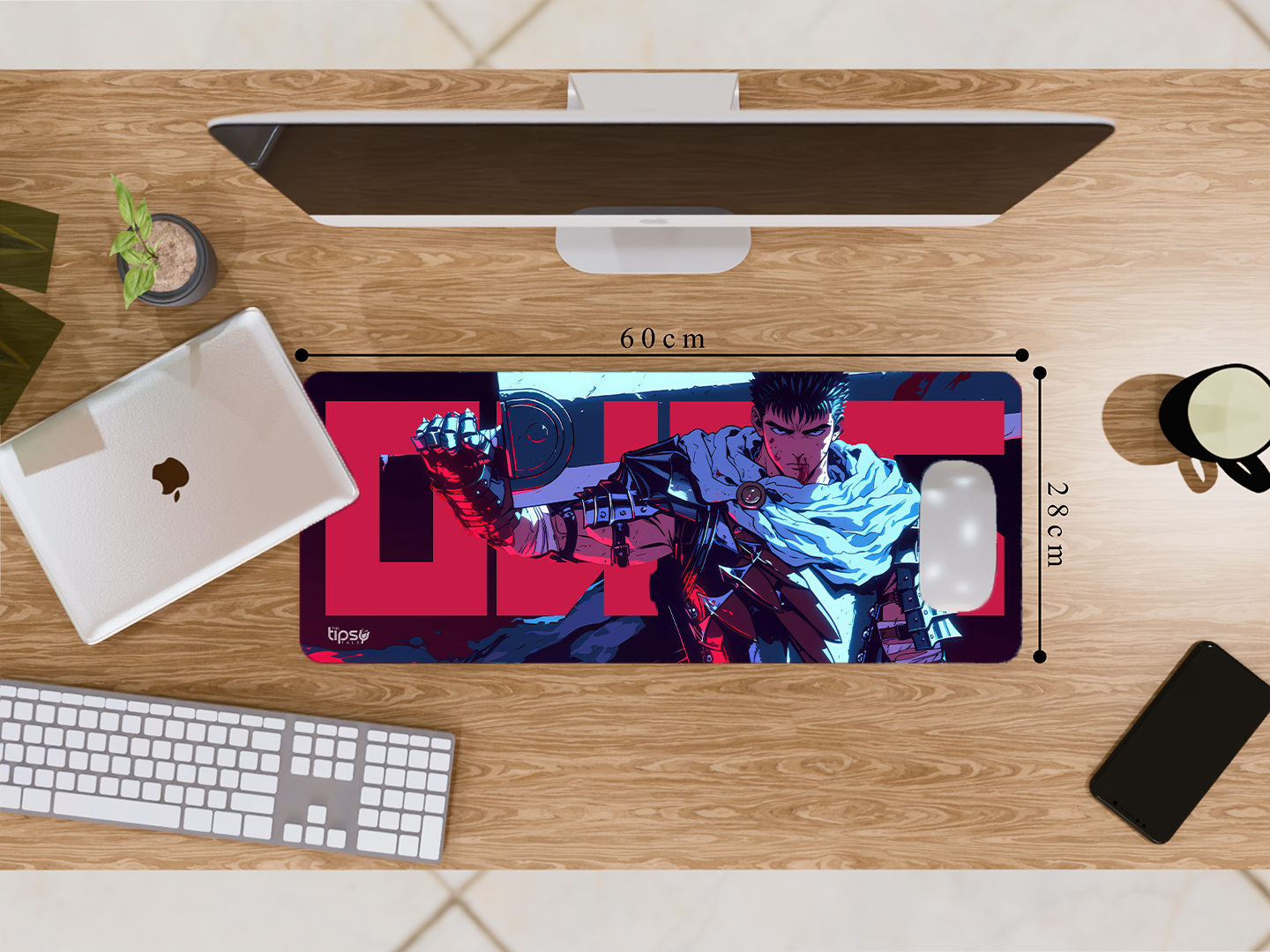"Guts A Berserk" Gaming Mousepad Elevate Your Gaming Experience