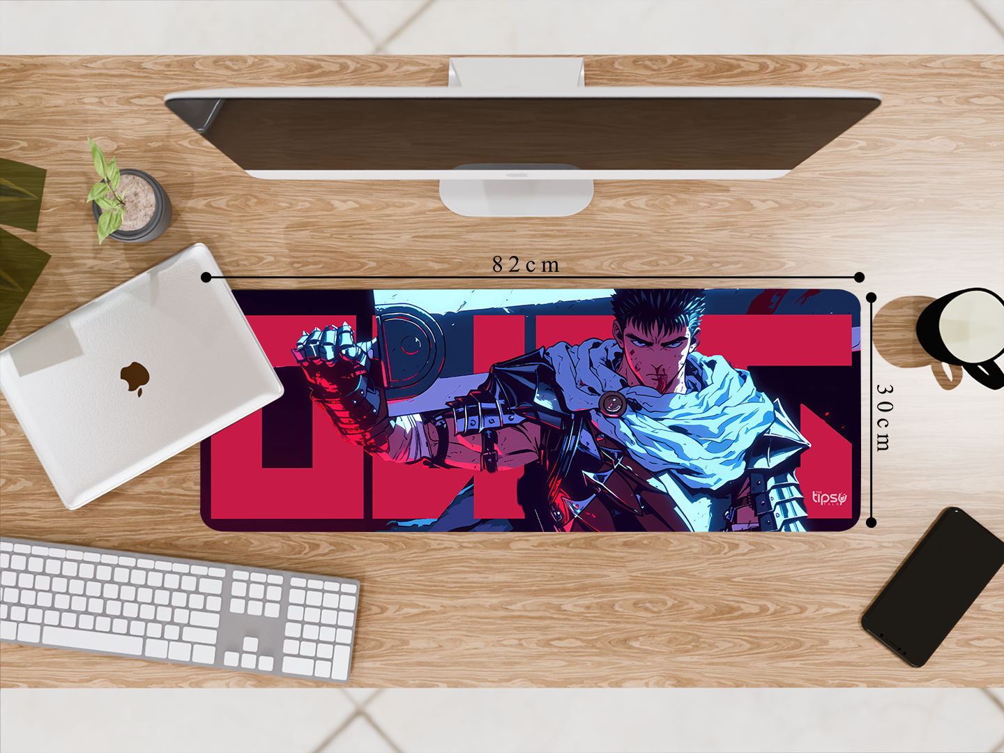 "Guts A Berserk" Gaming Mousepad Elevate Your Gaming Experience
