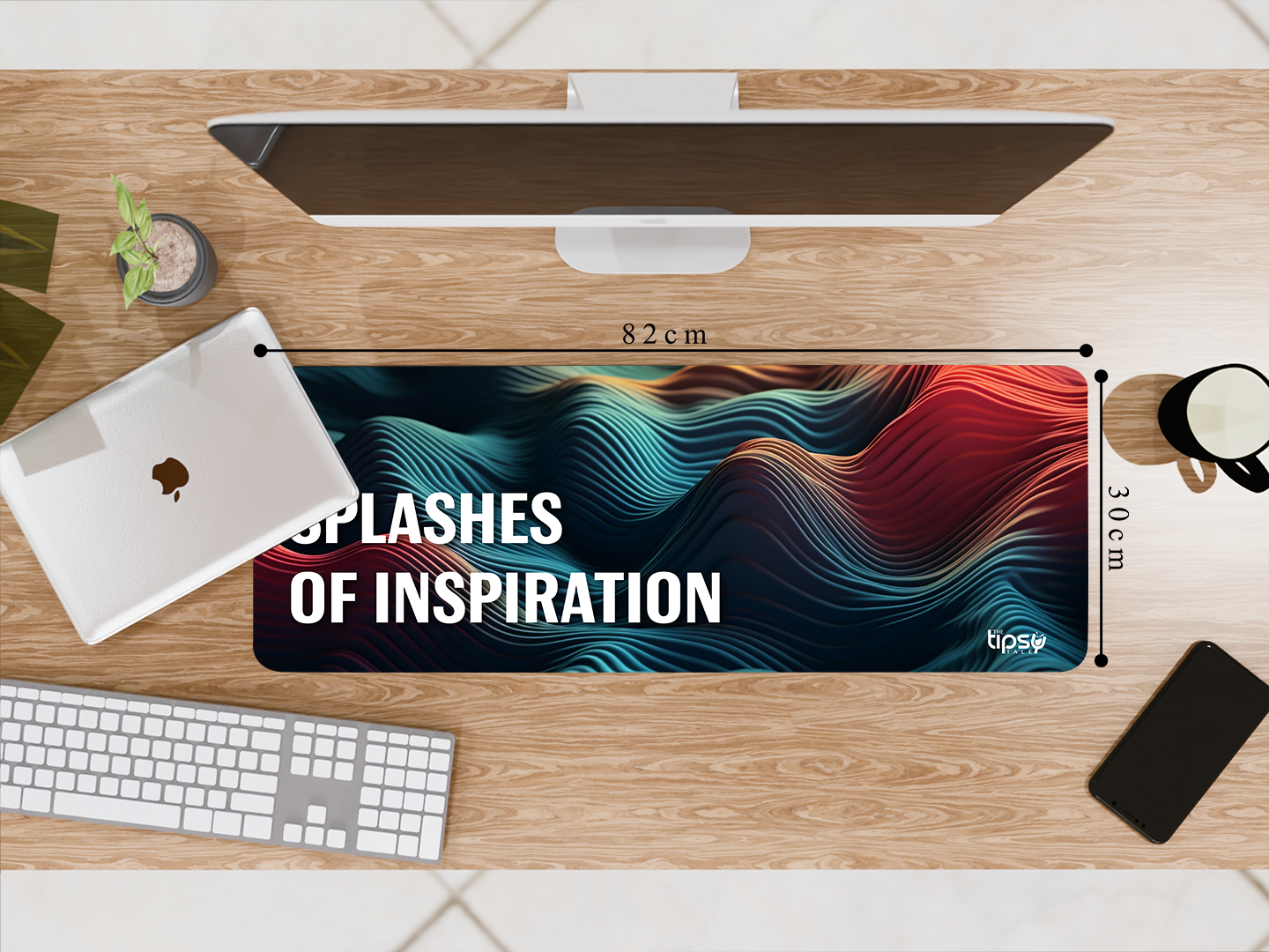 "Ideas Uncorked" Gaming Mousepad Elevate Your Gaming Experience