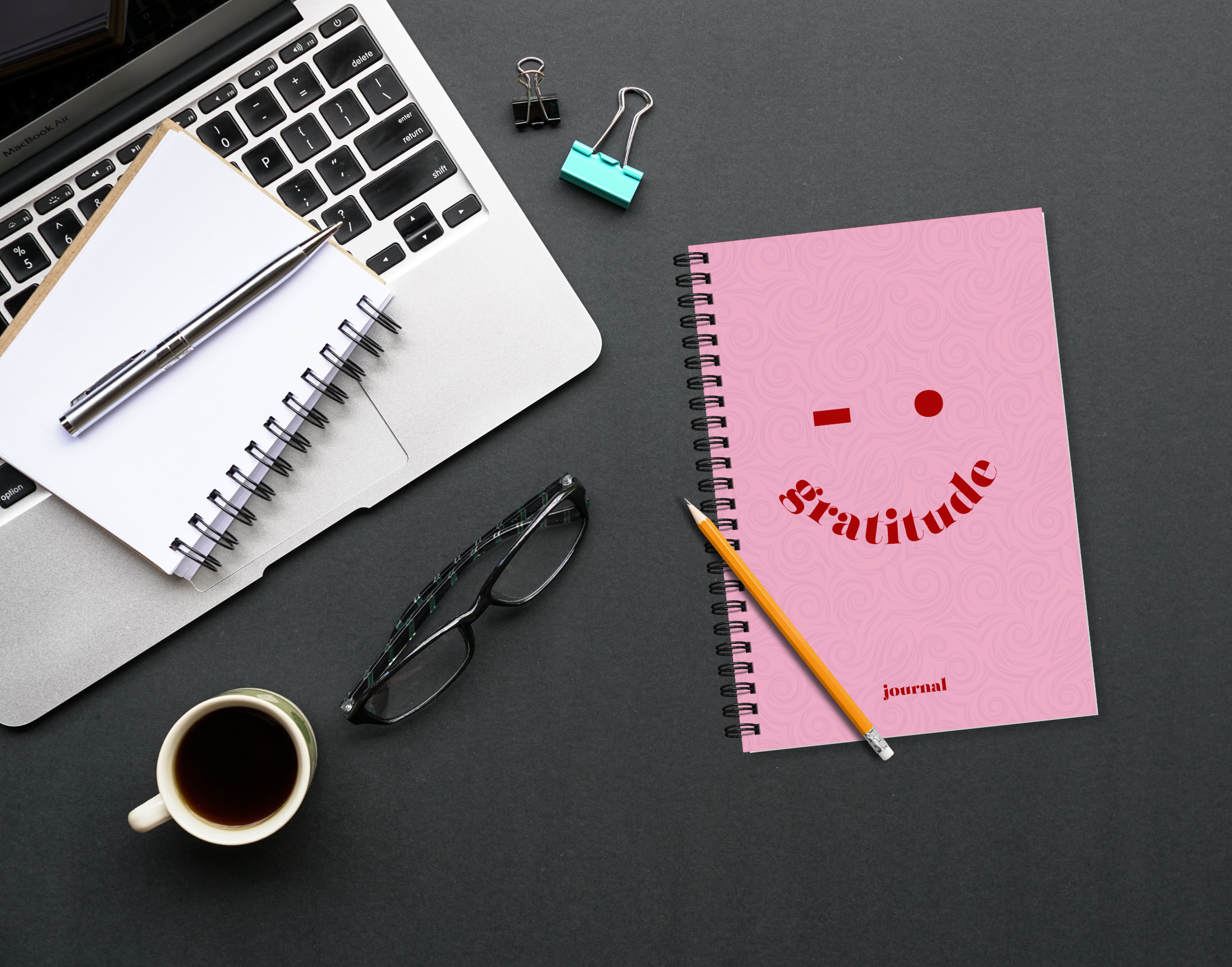 "PAGES OF GRATITUDE" Elegant & Inspiring Diary for Daily Reflection