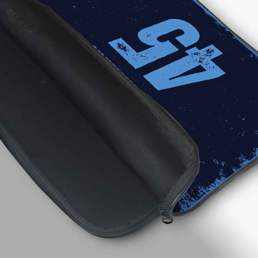 "ROHIT 45 SHARMA - CRICKET FANBASE" -Laptop Sleeves:Bold Modern Design for Every Size