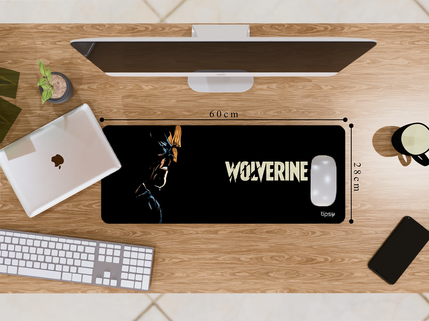 "Wolverine: The Wild Hands" Gaming Mousepad Elevate Your Gaming Experience