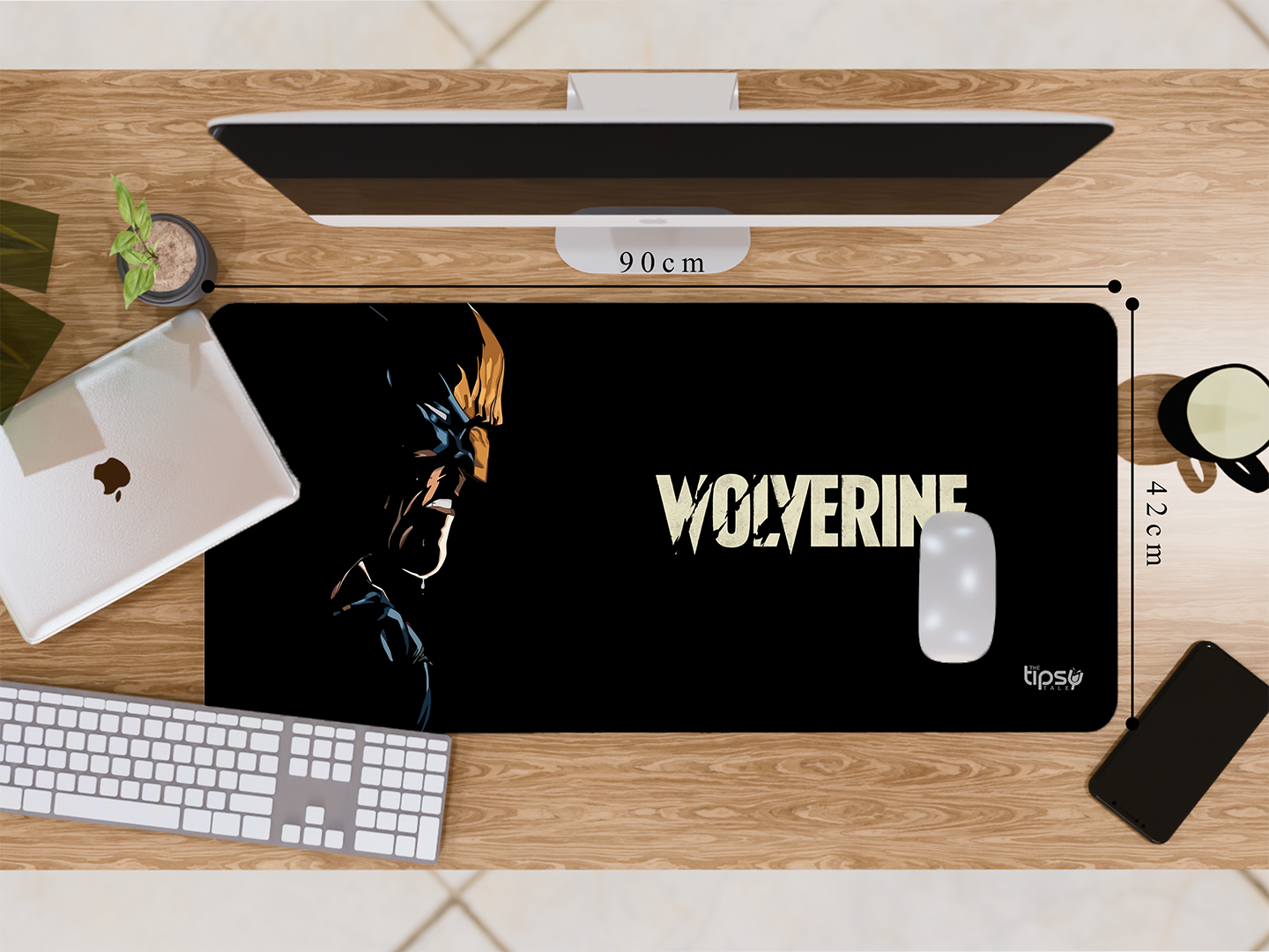 "Wolverine: The Wild Hands" Gaming Mousepad Elevate Your Gaming Experience