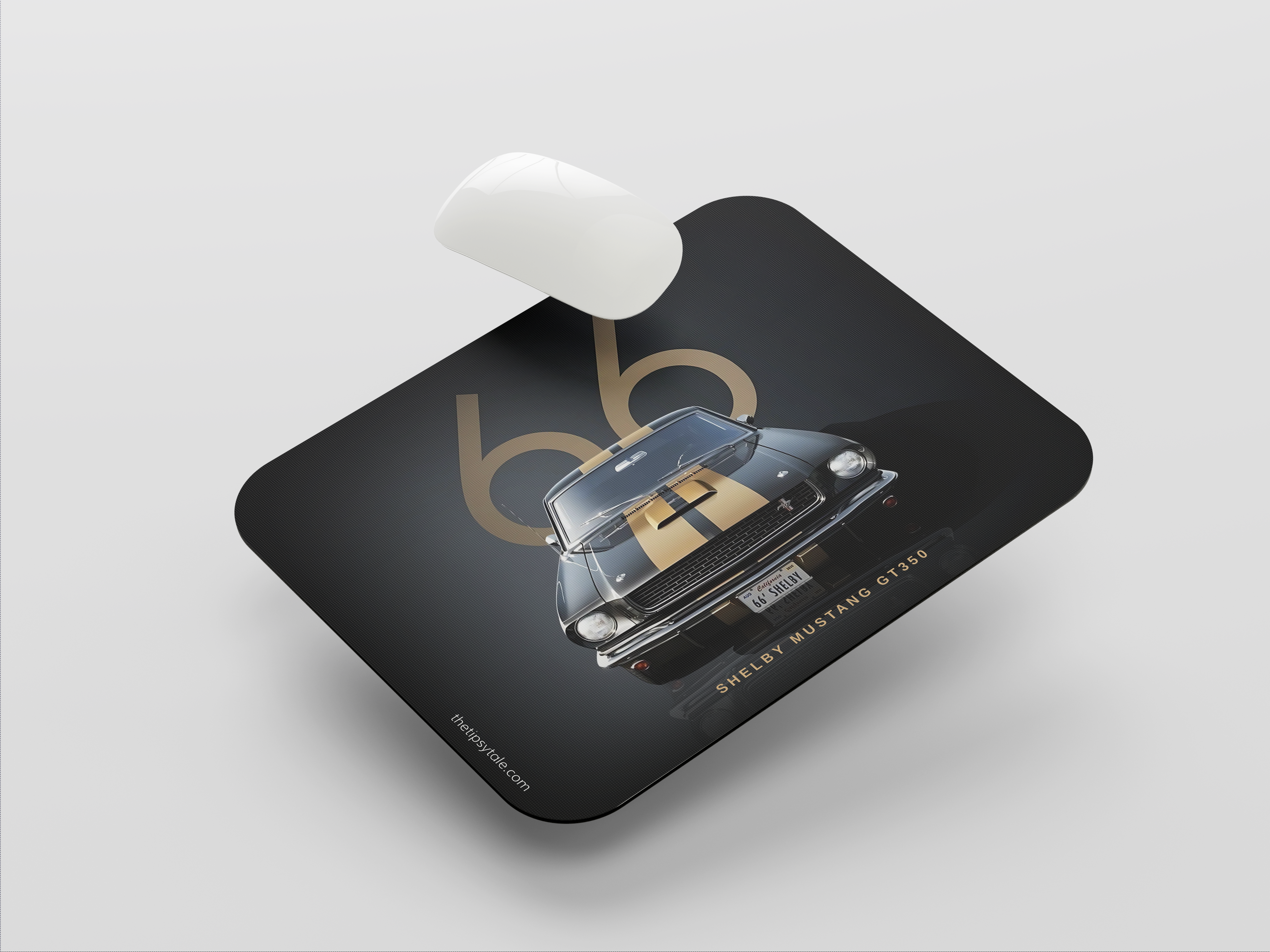 "SHELBY MUSTANG GT350" Mousepad Enhance Your Workspace with Style