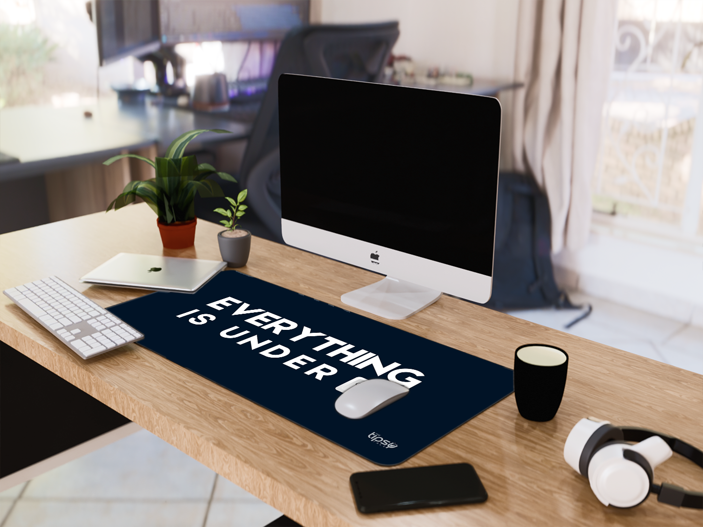 "Everything is under Ctrl!" Gaming Mousepad Elevate Your Gaming Experience