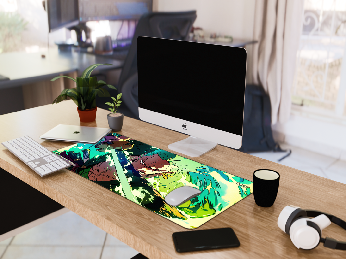 "Roronoa Zoro" Gaming Mousepad Elevate Your Gaming Experience