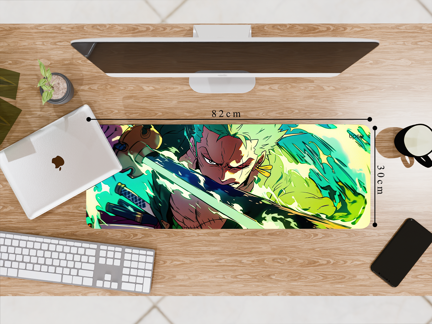 "Roronoa Zoro" Gaming Mousepad Elevate Your Gaming Experience