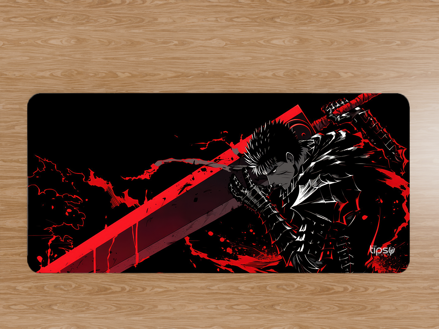 "Guts berserk: Dark theme" Gaming Mousepad Elevate Your Gaming Experience