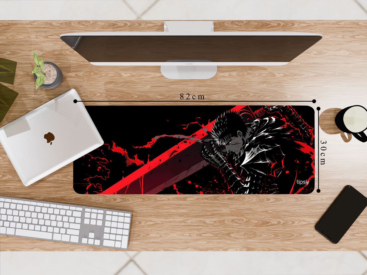 "Guts berserk: Dark theme" Gaming Mousepad Elevate Your Gaming Experience