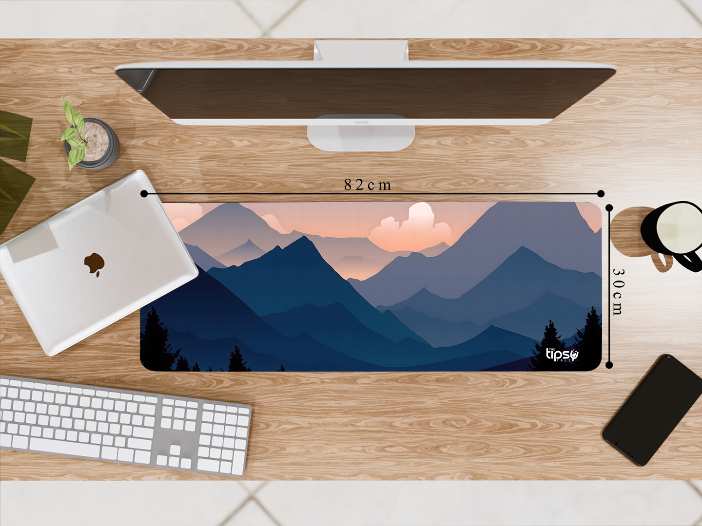 "Reach New Heights" Gaming Mousepad Elevate Your Gaming Experience