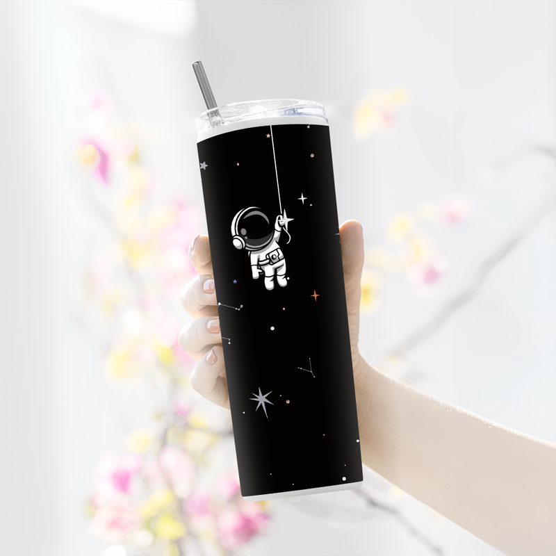 "SPACE EDITION" Tumbler with Metal Straw