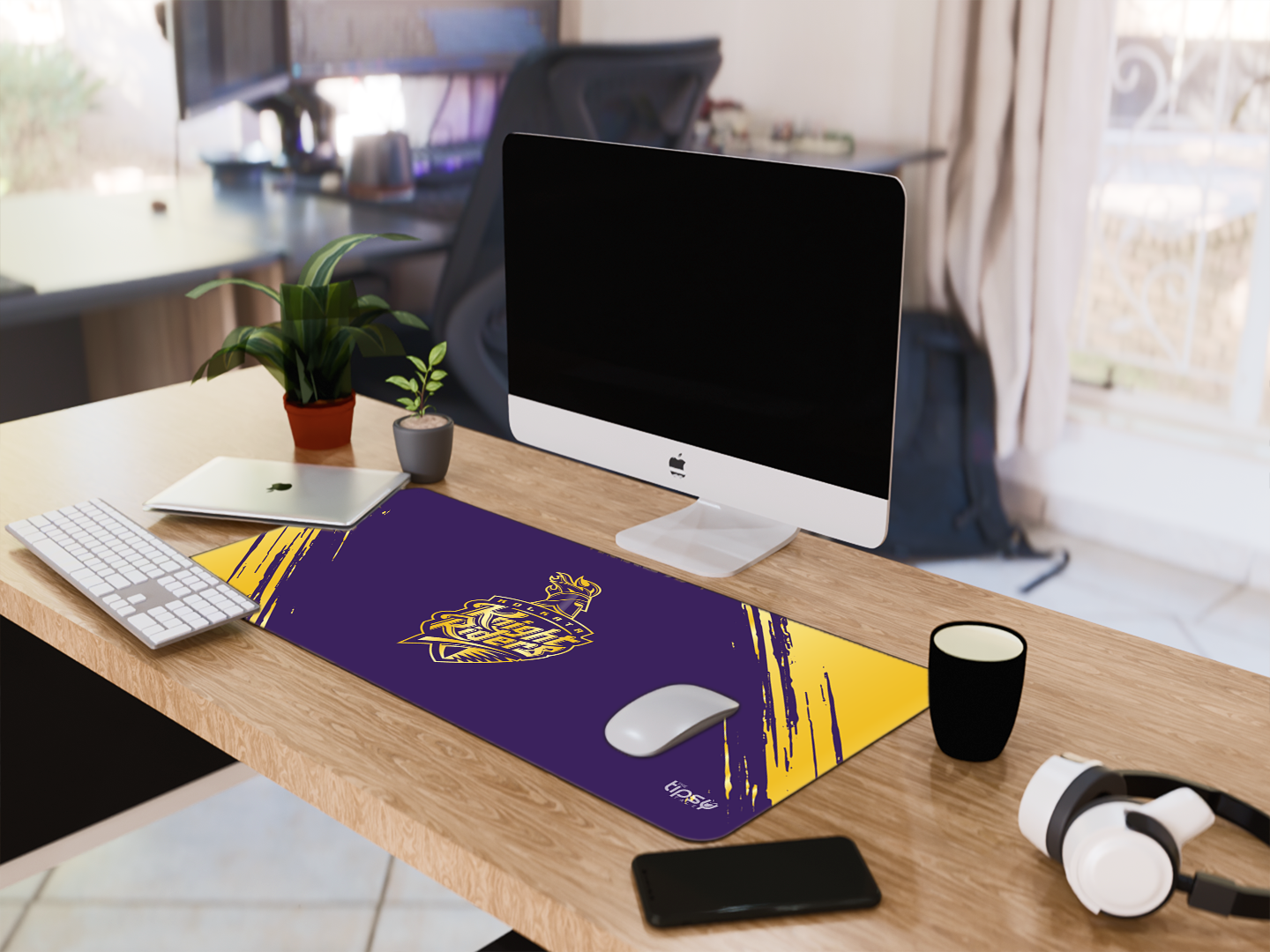 "KKR: AALA BOL" Gaming Mousepad Elevate Your Gaming Experience