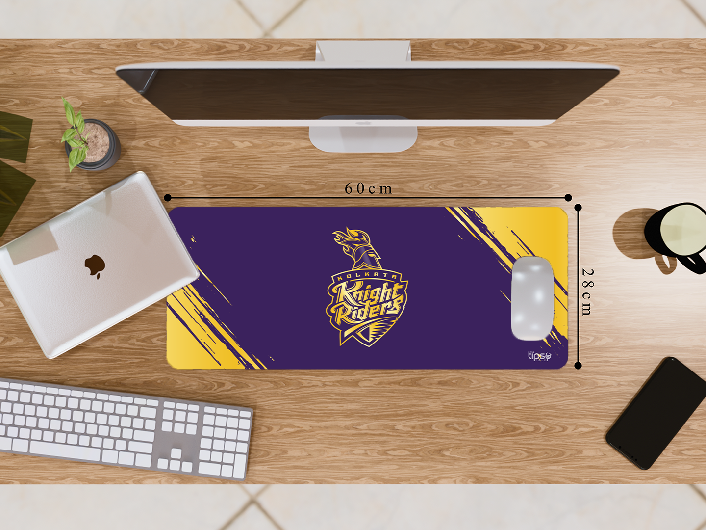 "KKR: AALA BOL" Gaming Mousepad Elevate Your Gaming Experience