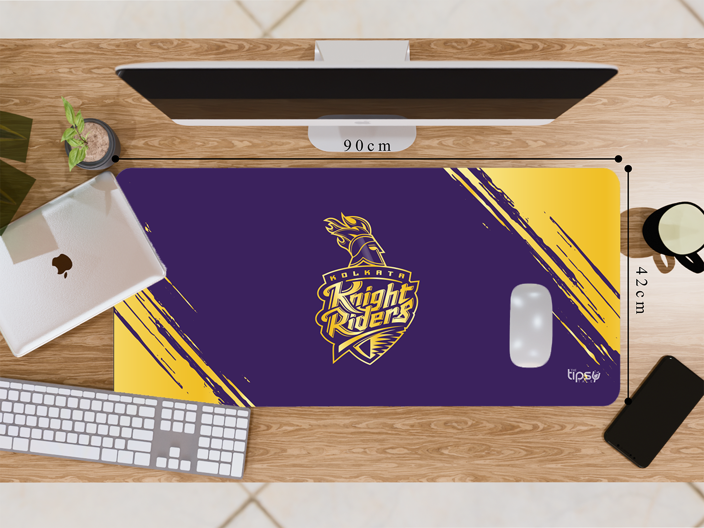 "KKR: AALA BOL" Gaming Mousepad Elevate Your Gaming Experience