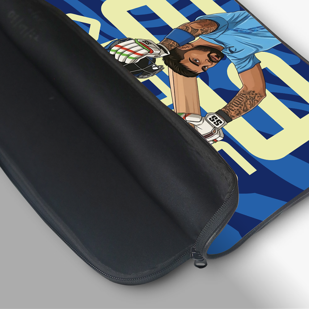 "SURYAKUMAR YADAV 63 - CRICKET FANBASE" -Laptop Sleeves:Bold Modern Design for Every Size