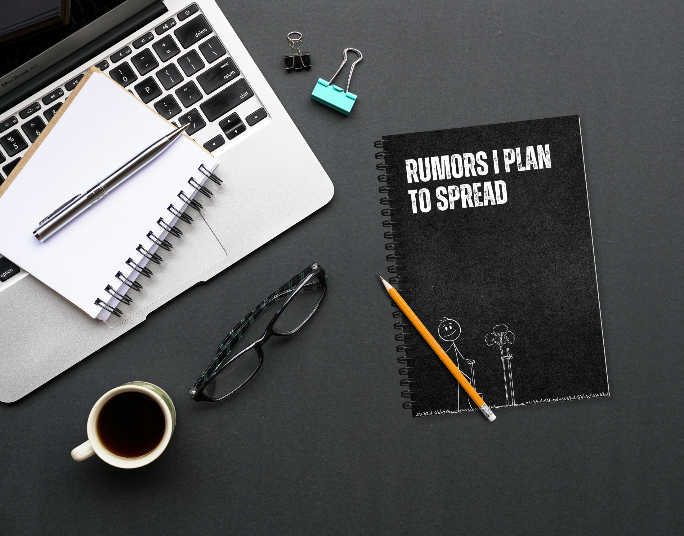 "UNFILTERED THOUGHTS" Elegant & Inspiring Diary for Daily Reflection
