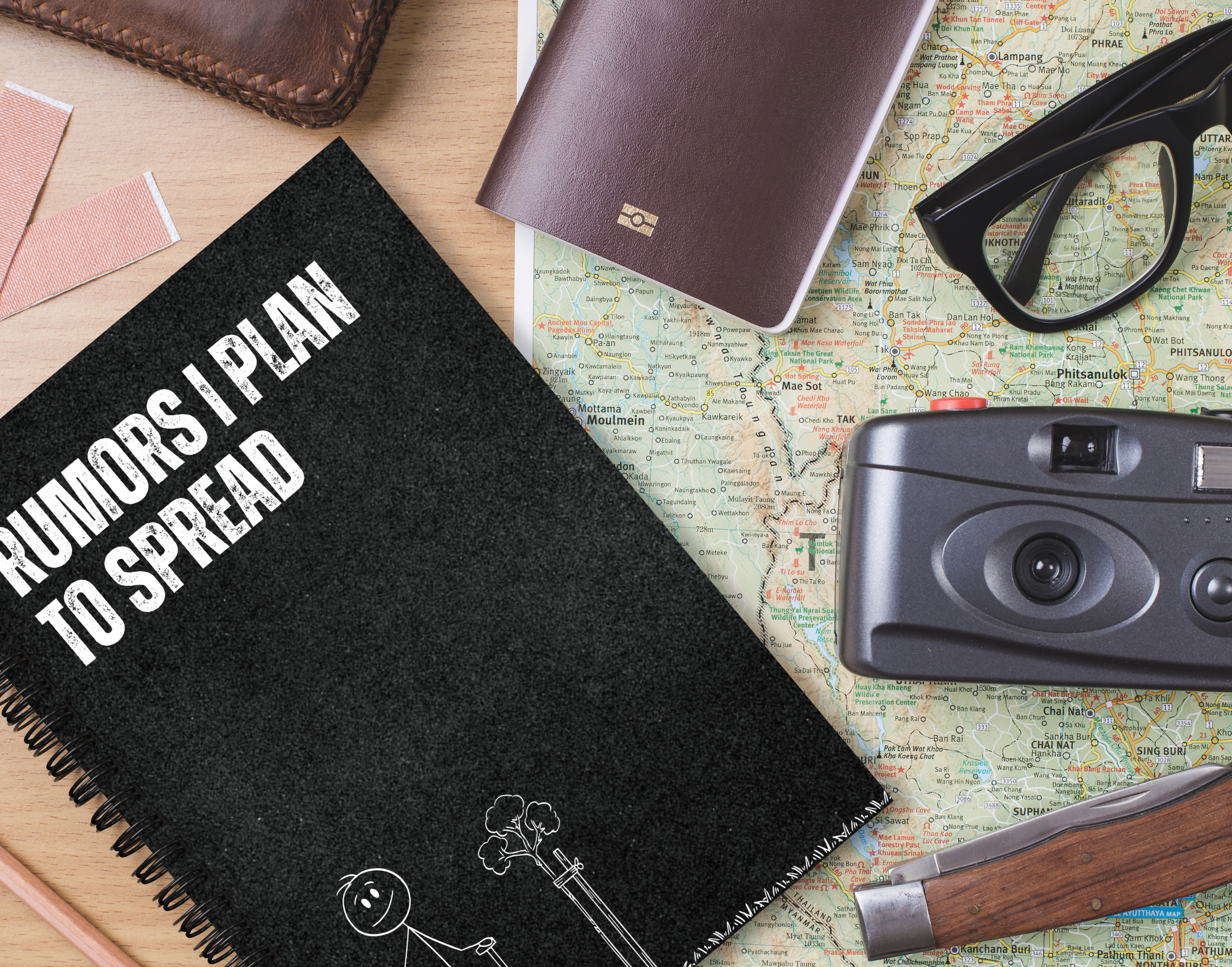 "UNFILTERED THOUGHTS" Elegant & Inspiring Diary for Daily Reflection