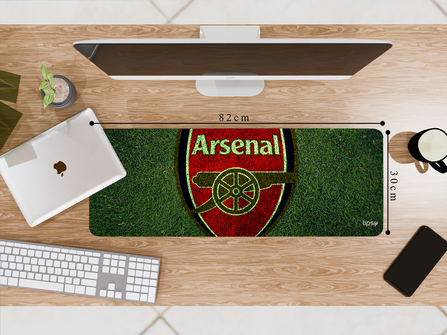 "ARSENAL: FC" Gaming Mousepad Elevate Your Gaming Experience