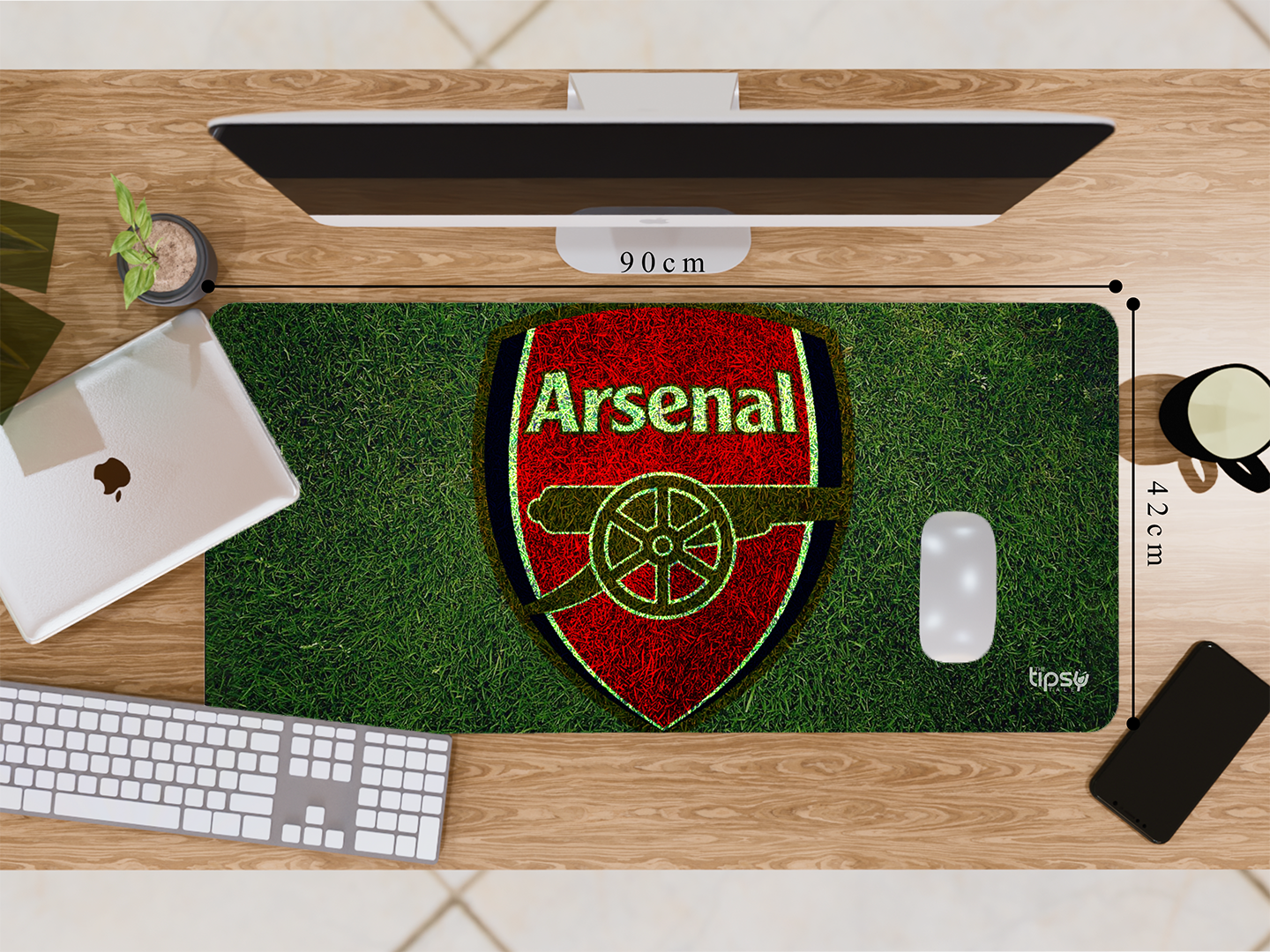"ARSENAL: FC" Gaming Mousepad Elevate Your Gaming Experience