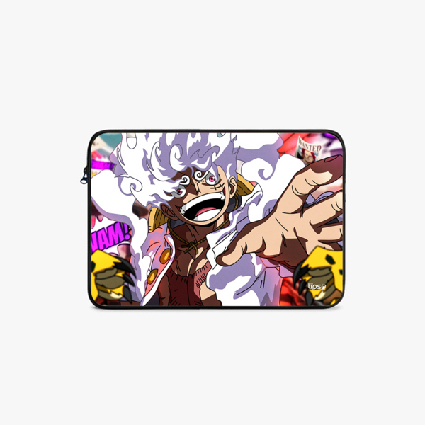 " SUN GOD NIKA MONKEY -ONE PIECE" -Laptop Sleeves:Bold Modern Design for Every Size