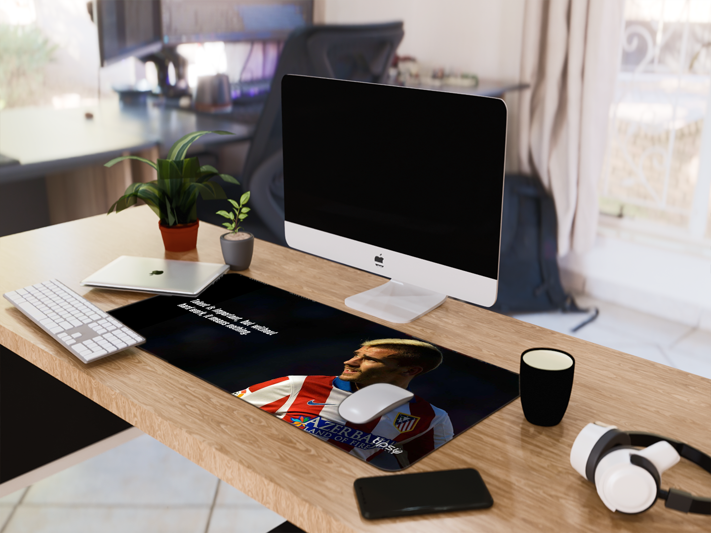 "Antoine Griezmann Atletico Madrid" Gaming Mousepad Elevate Your Gaming Experience