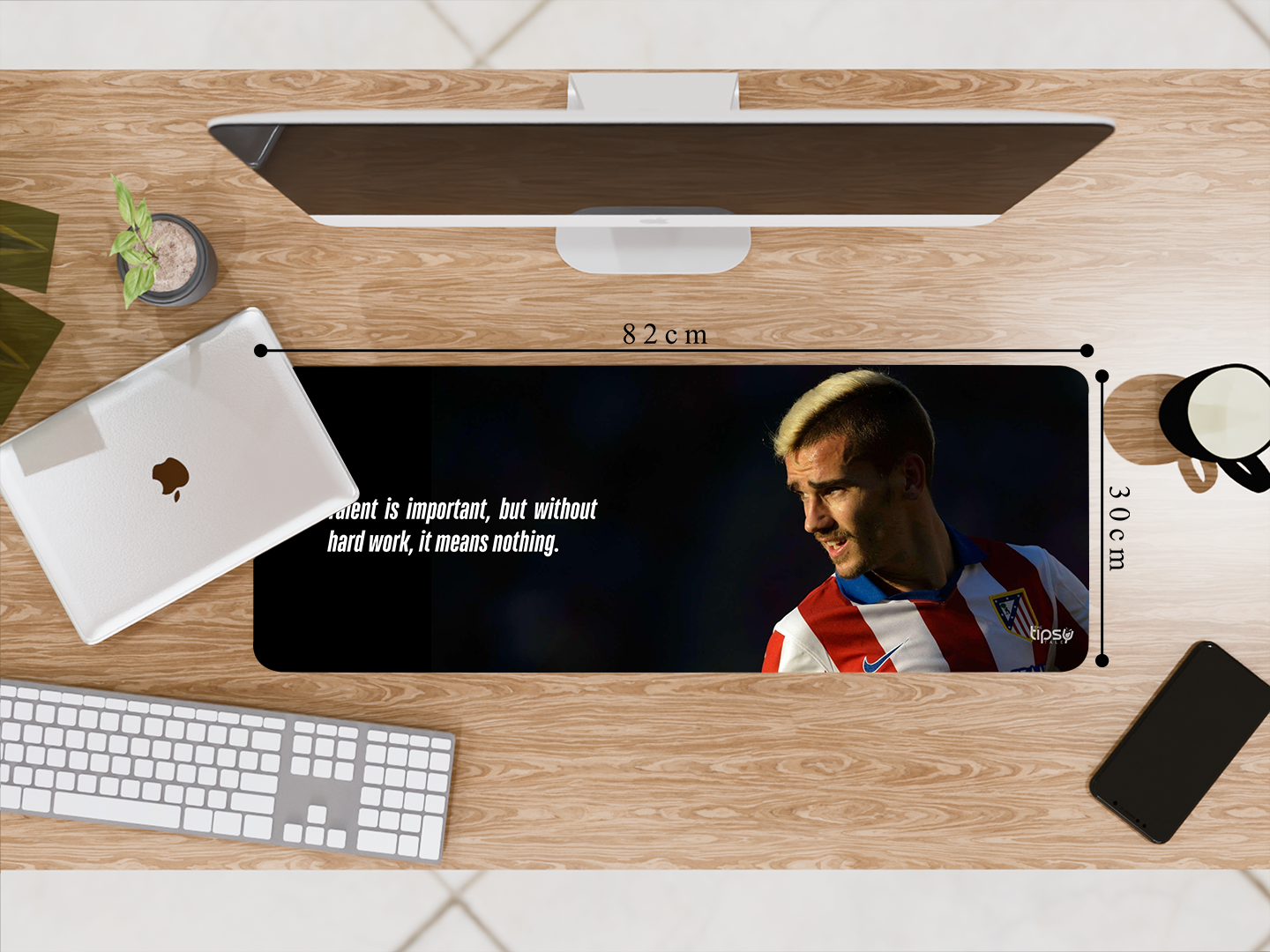 "Antoine Griezmann Atletico Madrid" Gaming Mousepad Elevate Your Gaming Experience