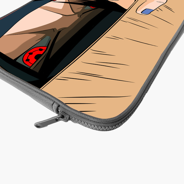 "ITACHI UCHIHA - SHARINGAN" -Laptop Sleeves:Bold Modern Design for Every Size