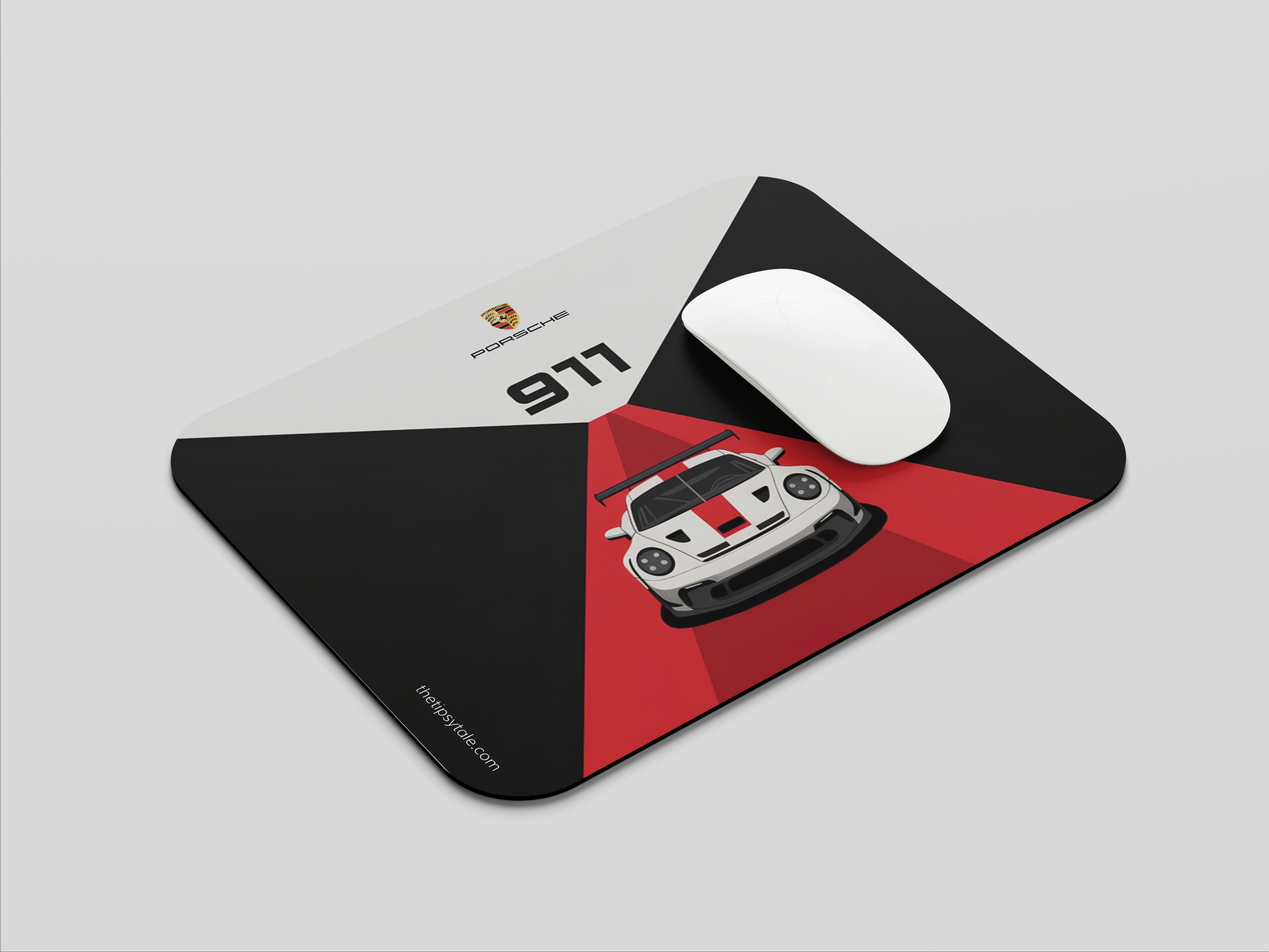 "911- LEGACY OF SPEED" Mousepad Enhance Your Workspace with Style