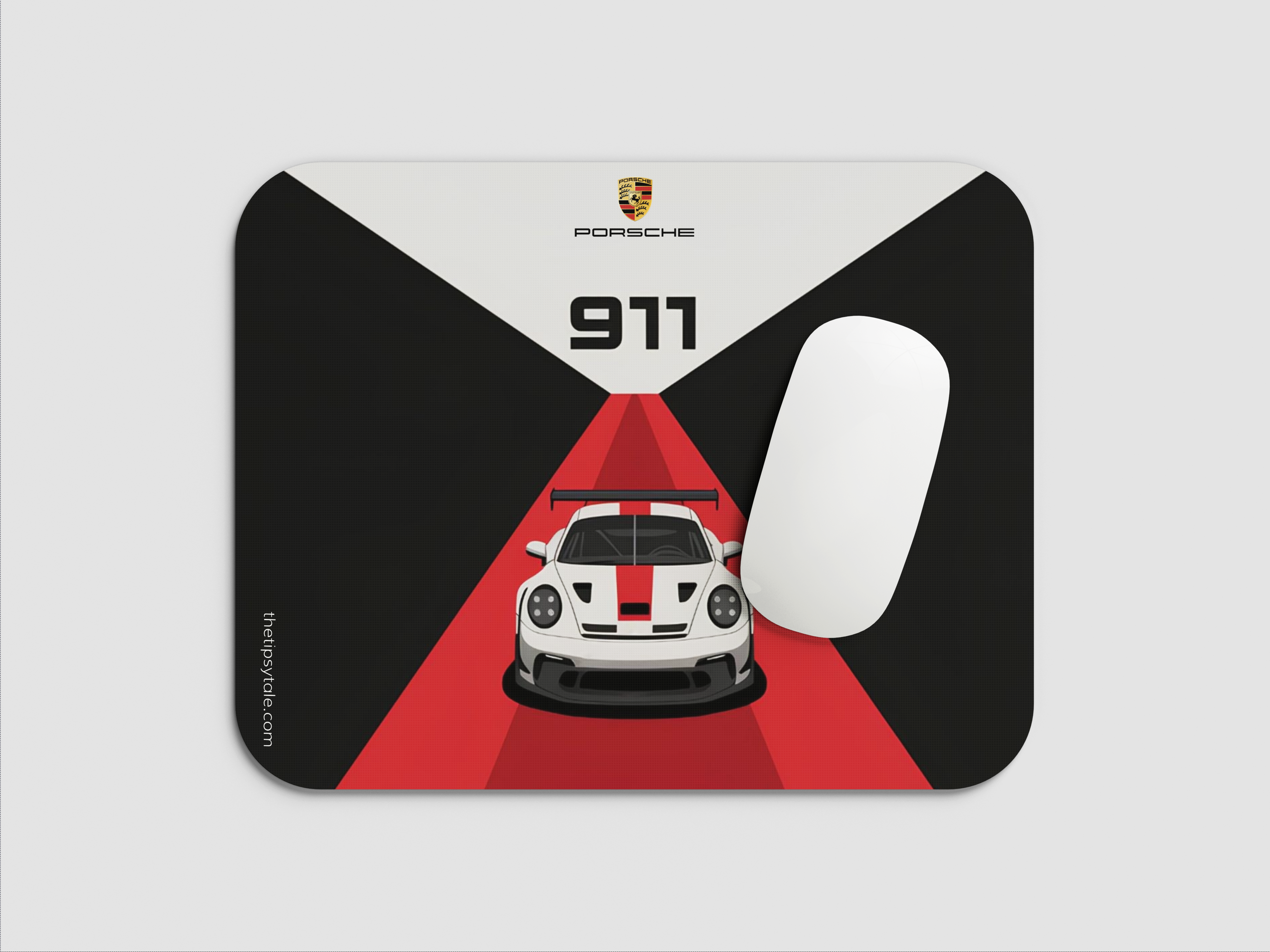 "911- LEGACY OF SPEED" Mousepad Enhance Your Workspace with Style