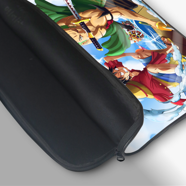 "MONKEY D LUFFY VS ZORO" -Laptop Sleeves:Bold Modern Design for Every Size