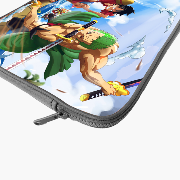 "MONKEY D LUFFY VS ZORO" -Laptop Sleeves:Bold Modern Design for Every Size