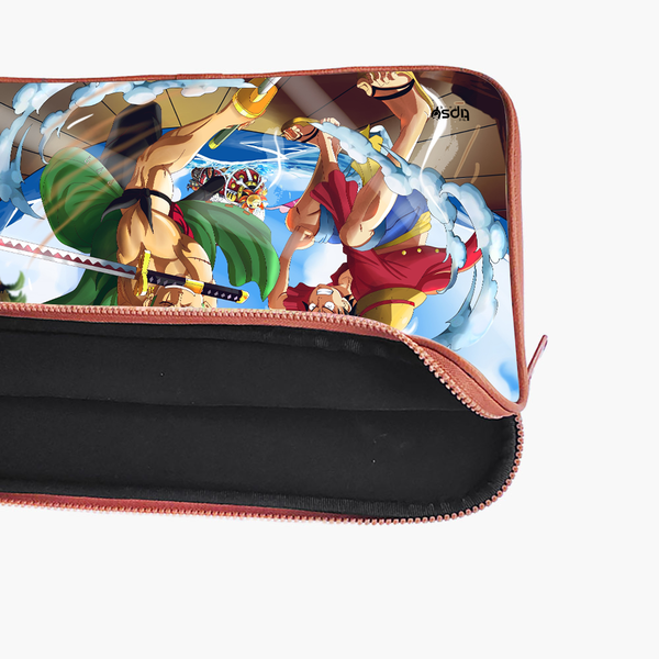 "MONKEY D LUFFY VS ZORO" -Laptop Sleeves:Bold Modern Design for Every Size