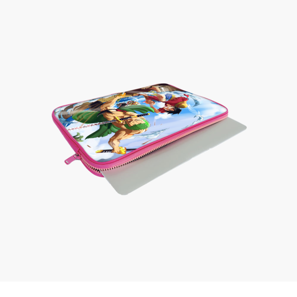 "MONKEY D LUFFY VS ZORO" -Laptop Sleeves:Bold Modern Design for Every Size