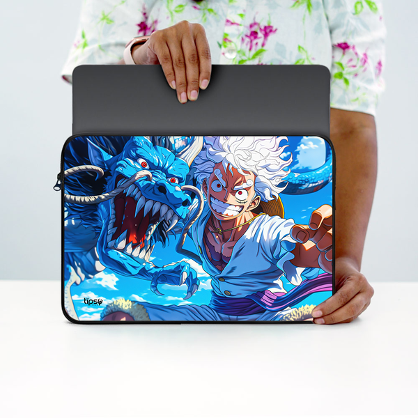 "LUFFY VS KAIDO" -Laptop Sleeves:Bold Modern Design for Every Size