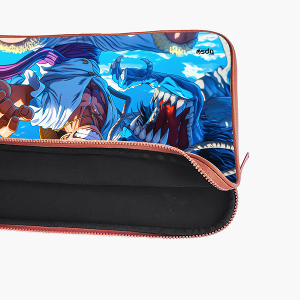 "LUFFY VS KAIDO" -Laptop Sleeves:Bold Modern Design for Every Size