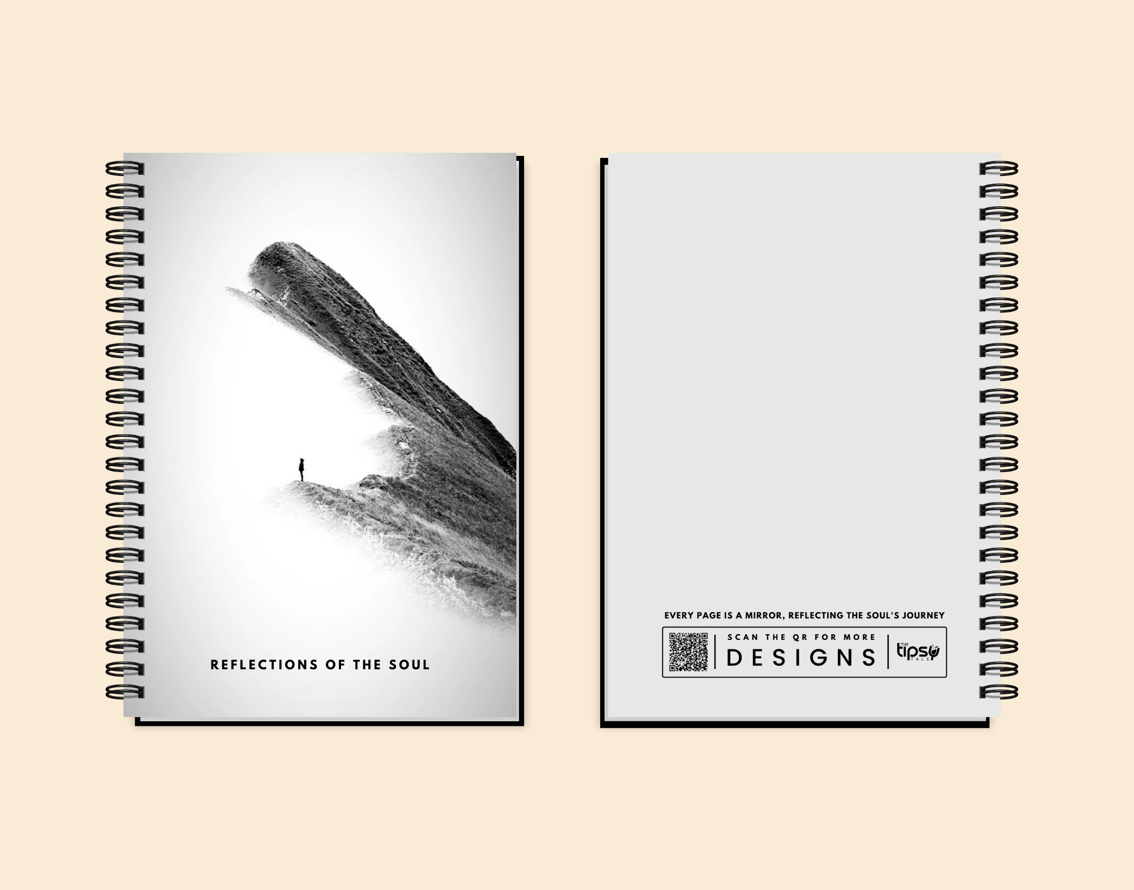 "REFLECTIONS OF SOUL" Elegant & Inspiring Diary for Daily Reflection