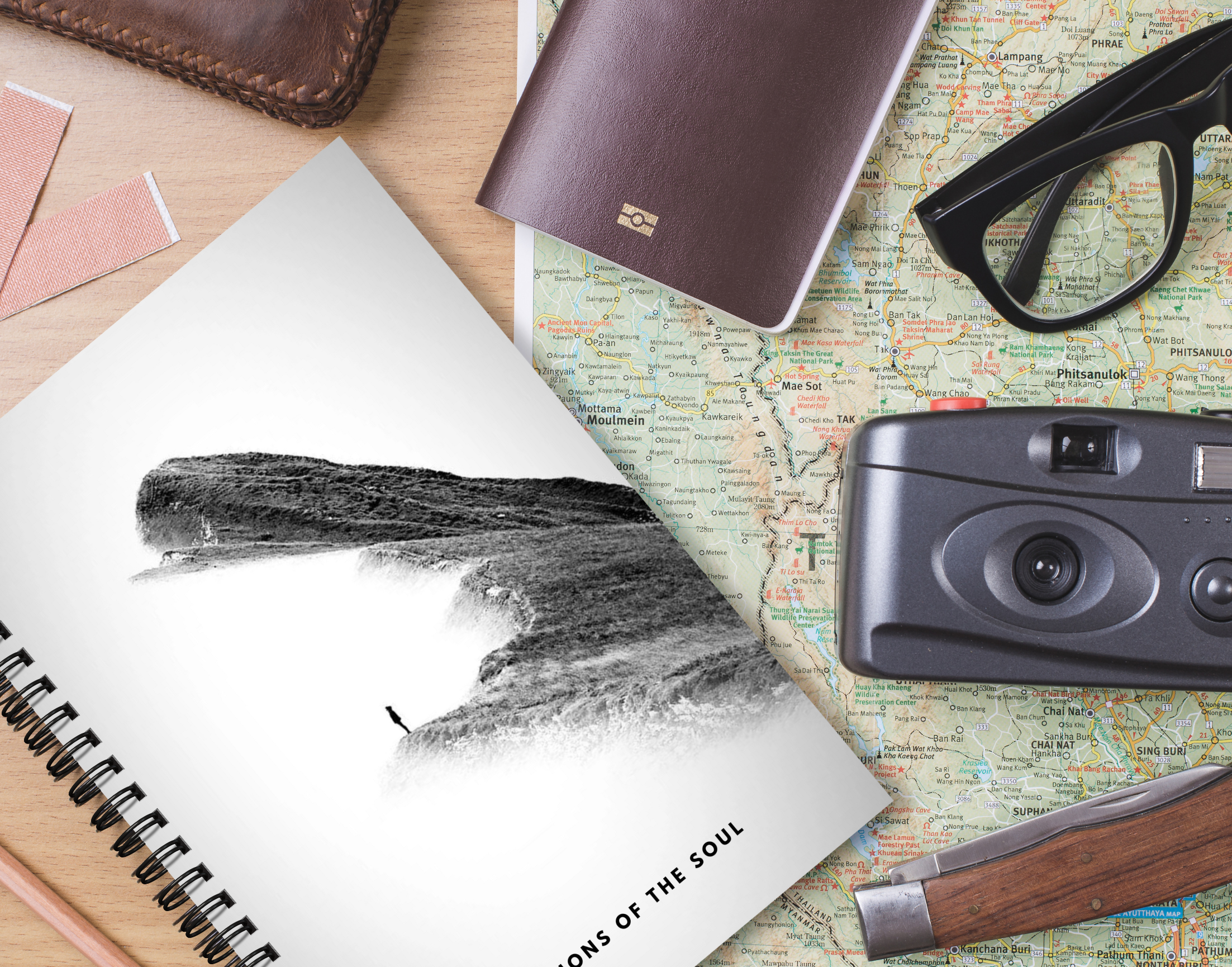 "REFLECTIONS OF SOUL" Elegant & Inspiring Diary for Daily Reflection