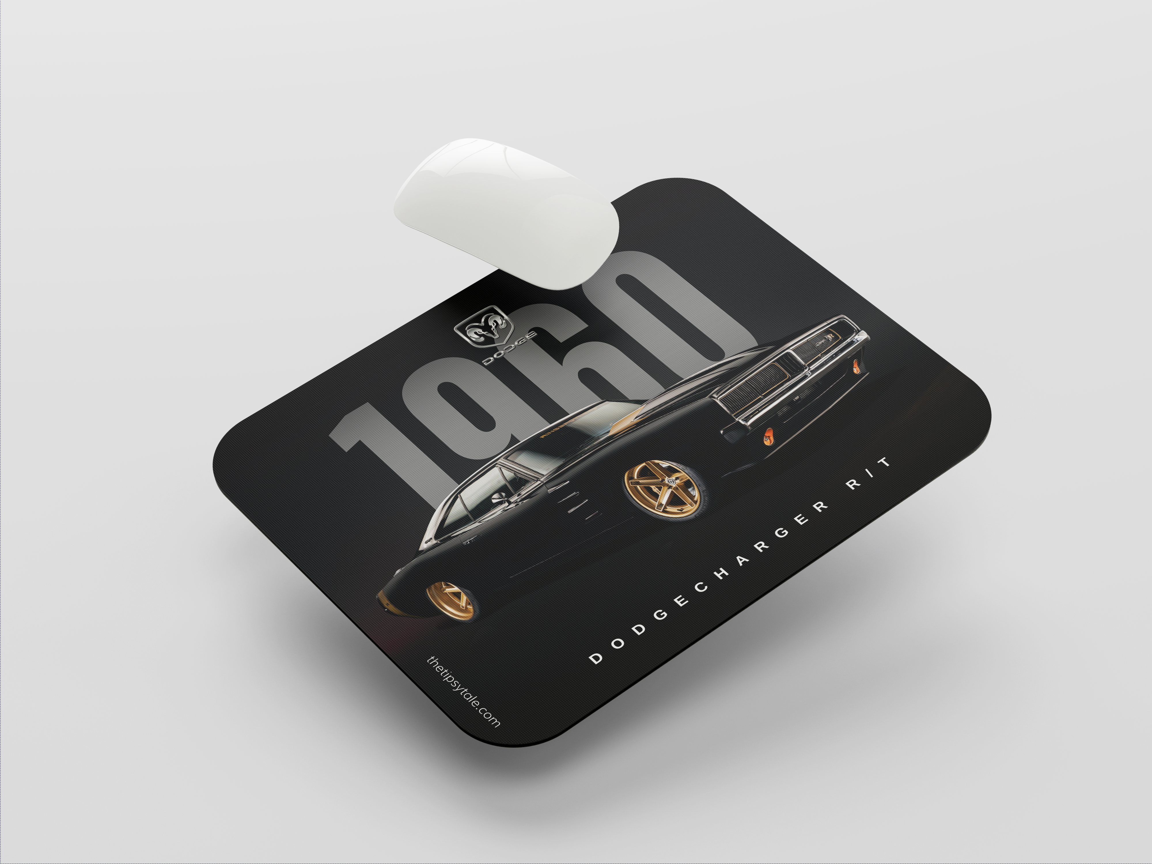 "DODGE CHARGER MODEL" Mousepad Enhance Your Workspace with Style