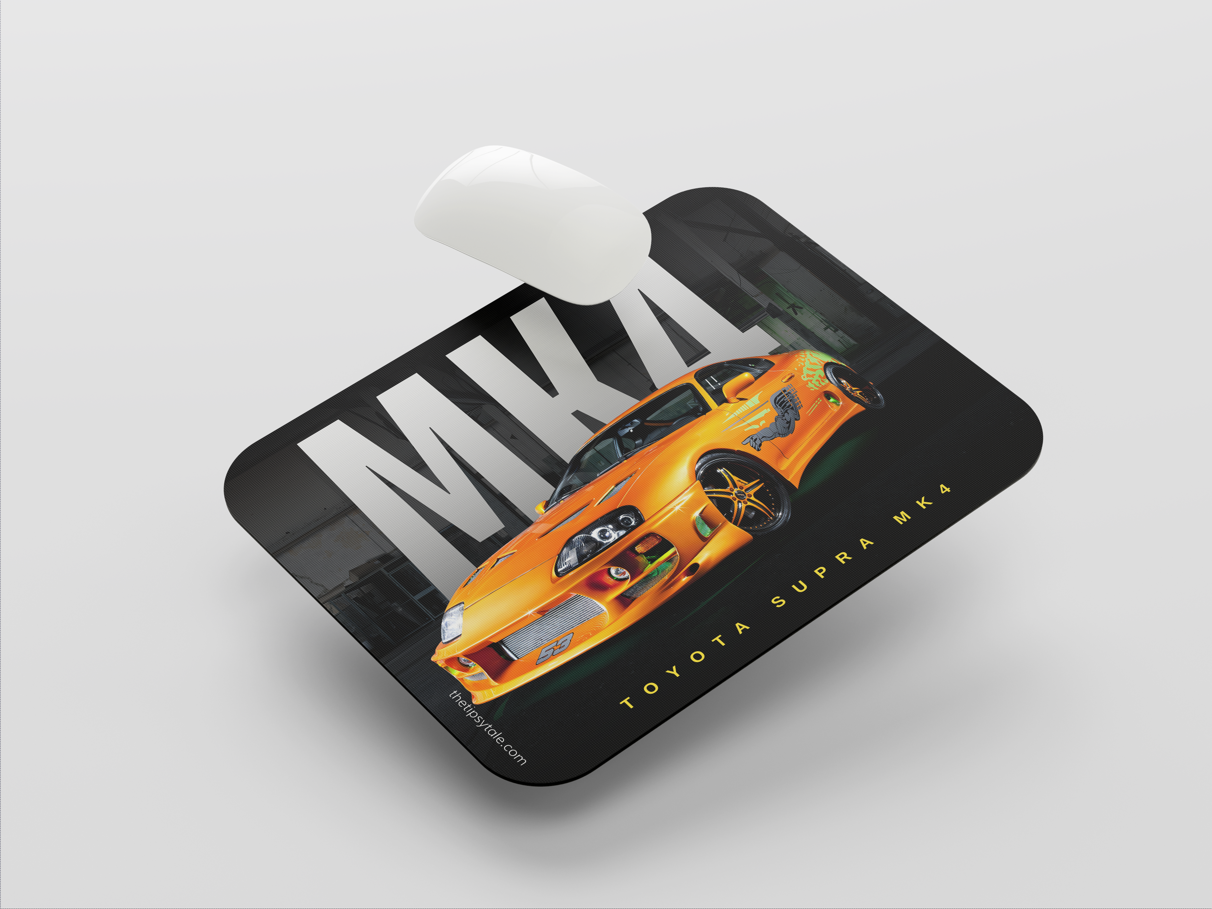 "MK4 TOYOTA SUPRA" Mousepad Enhance Your Workspace with Style