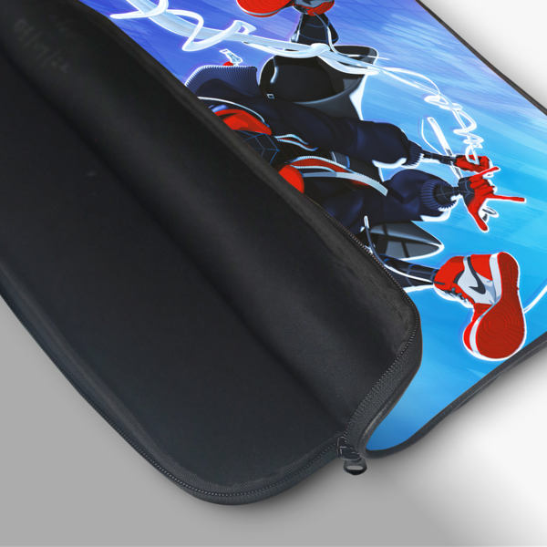 "MILES MORALES - DIGITAL ART" -Laptop Sleeves:Bold Modern Design for Every Size
