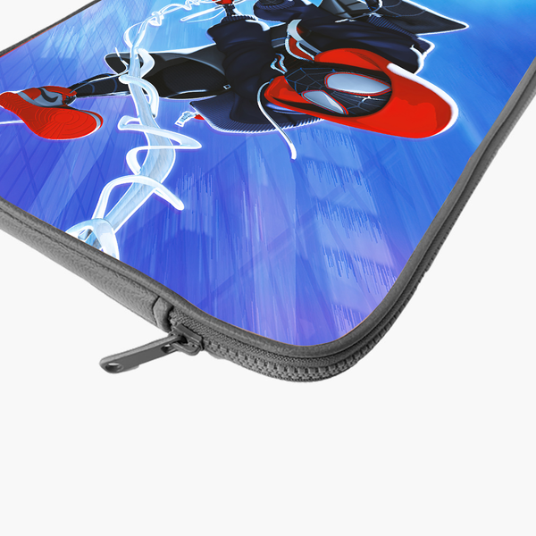 "MILES MORALES - DIGITAL ART" -Laptop Sleeves:Bold Modern Design for Every Size