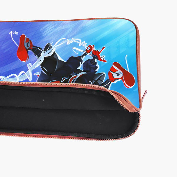 "MILES MORALES - DIGITAL ART" -Laptop Sleeves:Bold Modern Design for Every Size