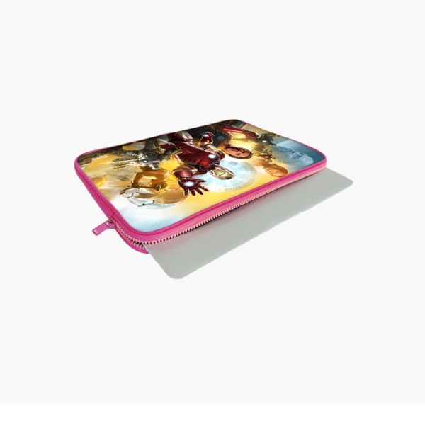 "IRON MAN TRIBUTE - MARVEL" -Laptop Sleeves:Bold Modern Design for Every Size