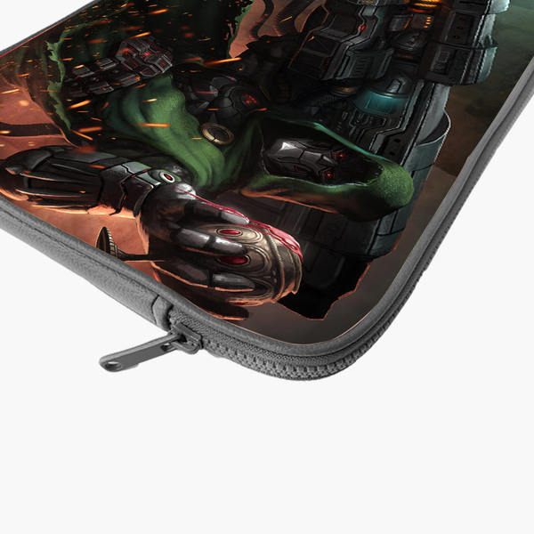 "DOCTOR DOOM - DOPE" -Laptop Sleeves:Bold Modern Design for Every Size