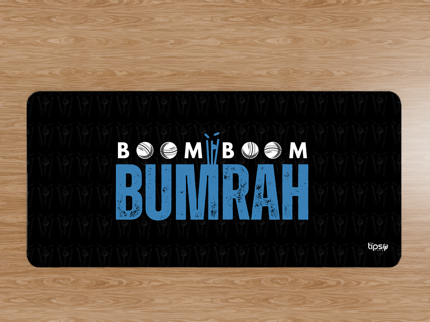 "BOOM BOOM BUMRAH" Gaming Mousepad- Elevate Your Gaming Experience