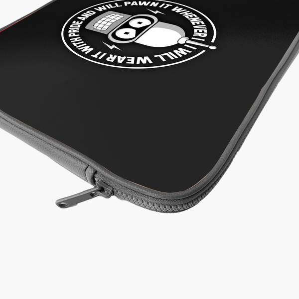 "BENDER FUTURAMA" -Laptop Sleeves:Bold Modern Design for Every Size