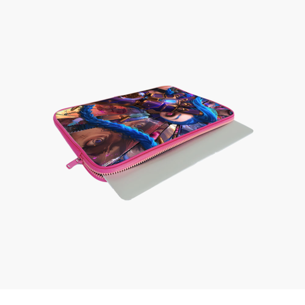 "JINX ARCANE - DILLUSION" -Laptop Sleeves:Bold Modern Design for Every Size