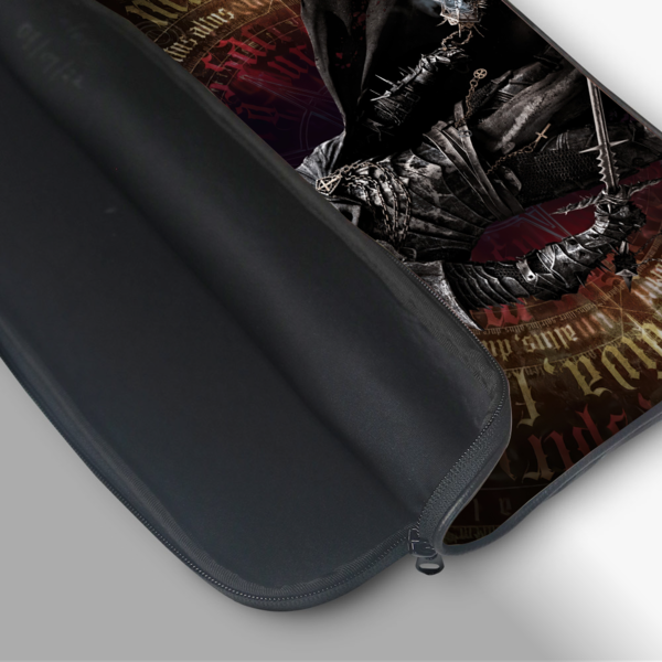 "DARK CRUSADER LORDS" -Laptop Sleeves:Bold Modern Design for Every Size